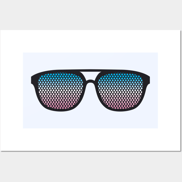 Transgender Glasses Wall Art by Trans Action Lifestyle